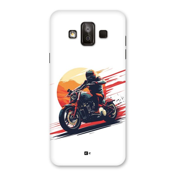 Retro Biker Back Case for Galaxy J7 Duo