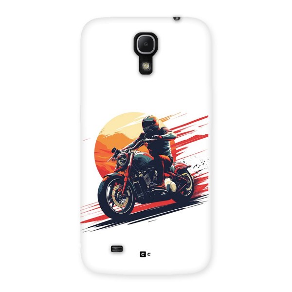 Retro Biker Back Case for Galaxy Mega 6.3