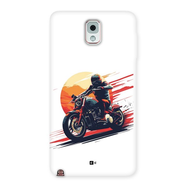 Retro Biker Back Case for Galaxy Note 3