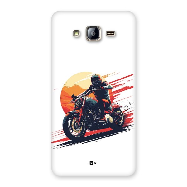 Retro Biker Back Case for Galaxy On5