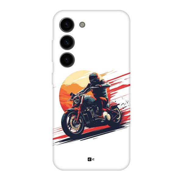 Retro Biker Back Case for Galaxy S23