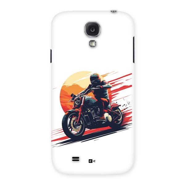 Retro Biker Back Case for Galaxy S4