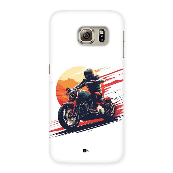 Retro Biker Back Case for Galaxy S6 Edge Plus