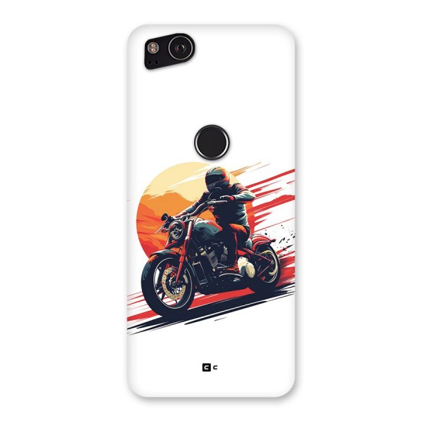 Retro Biker Back Case for Google Pixel 2