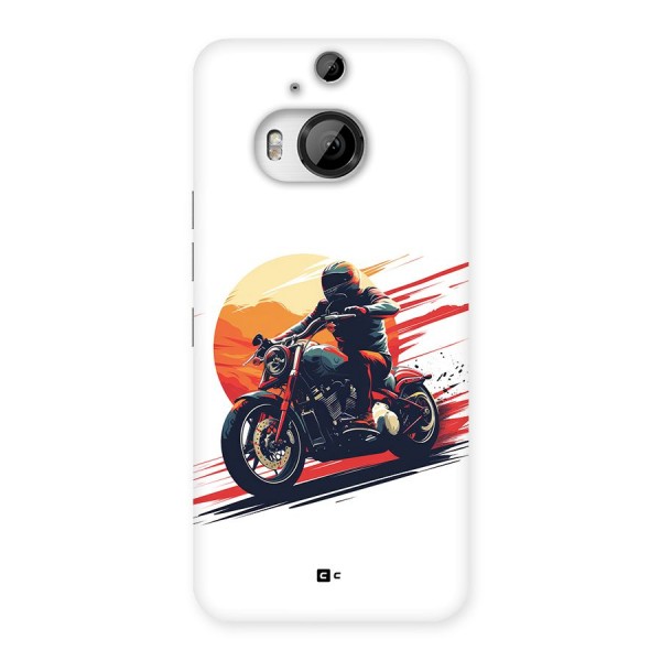 Retro Biker Back Case for HTC One M9 Plus