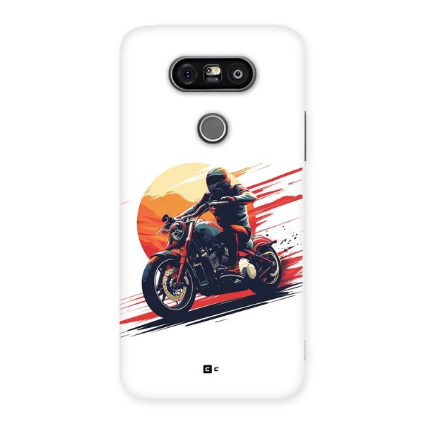 Retro Biker Back Case for LG G5