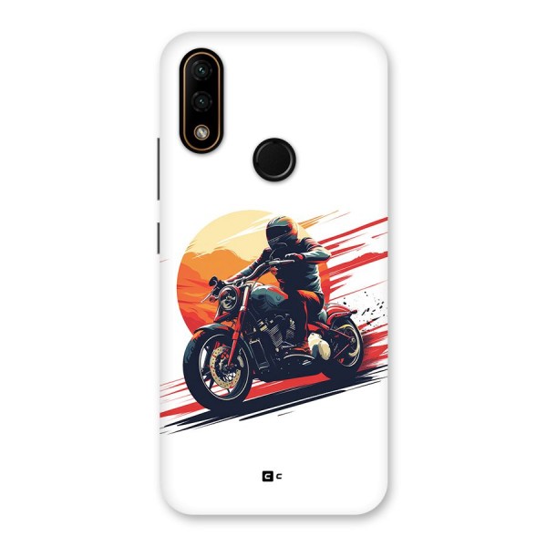 Retro Biker Back Case for Lenovo A6 Note