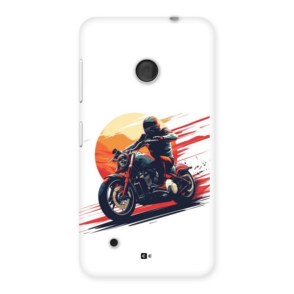 Retro Biker Back Case for Lumia 530