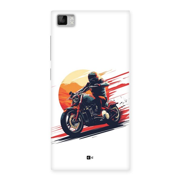 Retro Biker Back Case for Mi3