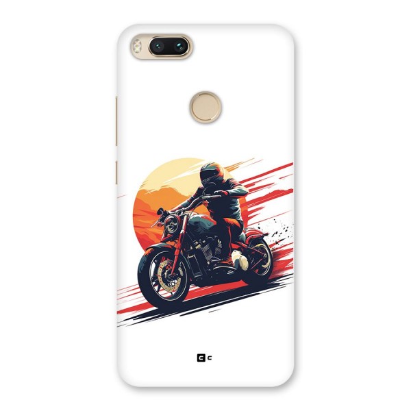 Retro Biker Back Case for Mi A1