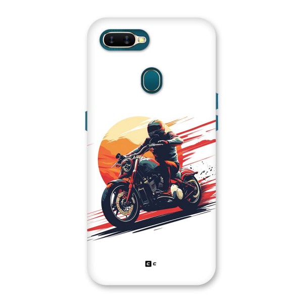 Retro Biker Back Case for Oppo A11k