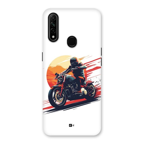 Retro Biker Back Case for Oppo A31