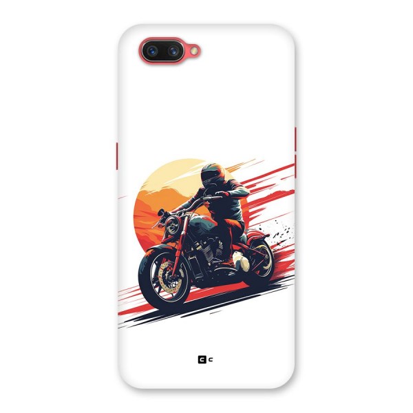 Retro Biker Back Case for Oppo A3s