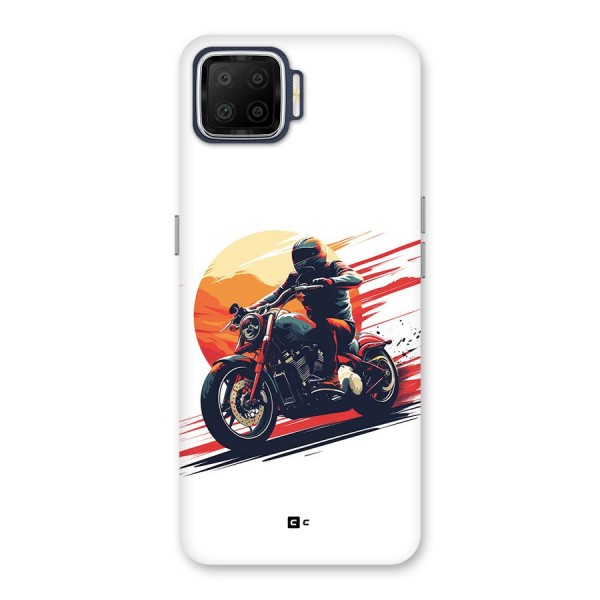 Retro Biker Back Case for Oppo F17