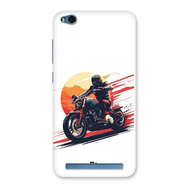 Retro Biker Back Case for Redmi 5A