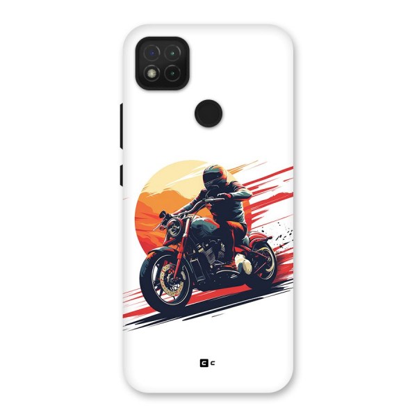 Retro Biker Back Case for Redmi 9