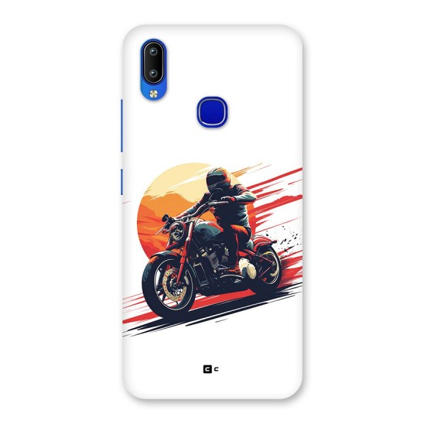 Retro Biker Back Case for Vivo Y91