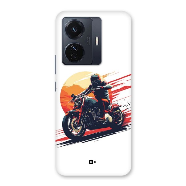 Retro Biker Back Case for Vivo iQOO Z6 Pro