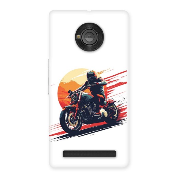 Retro Biker Back Case for Yuphoria