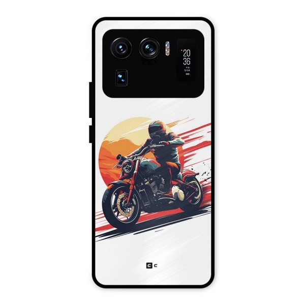 Retro Biker Metal Back Case for Mi 11 Ultra