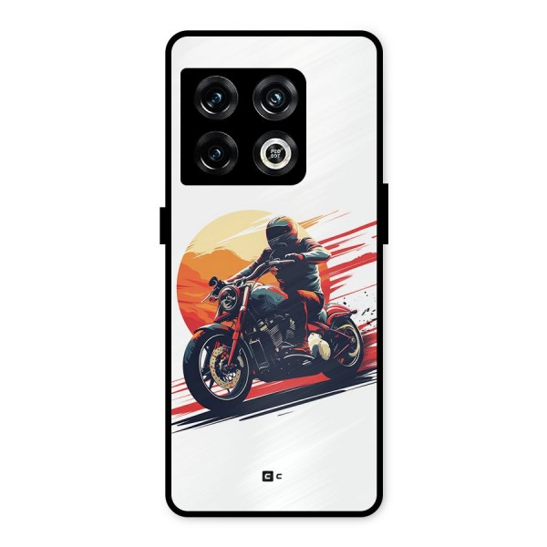 Retro Biker Metal Back Case for OnePlus 10 Pro 5G