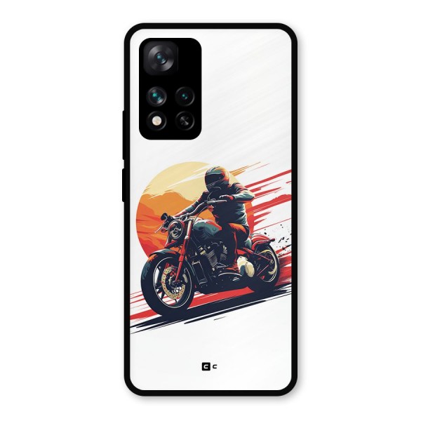 Retro Biker Metal Back Case for Xiaomi 11i Hypercharge 5G