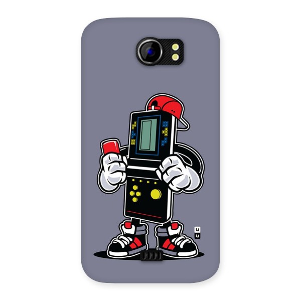 Retro Boy Back Case for Canvas 2 A110