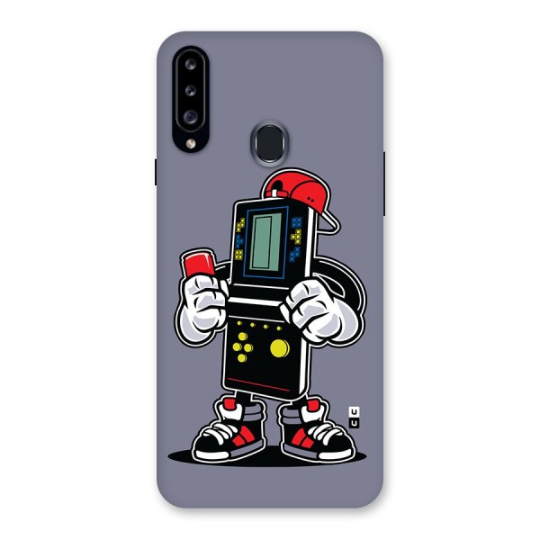 Retro Boy Back Case for Galaxy A20s