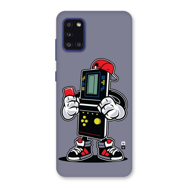 Retro Boy Back Case for Galaxy A31