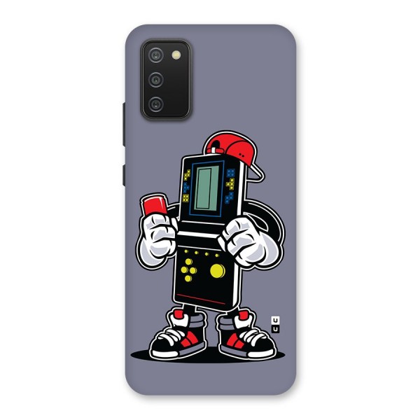 Retro Boy Back Case for Galaxy F02s