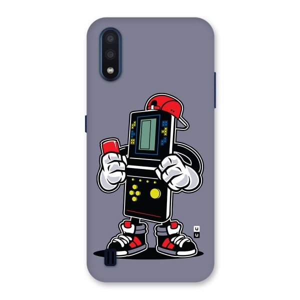 Retro Boy Back Case for Galaxy M01