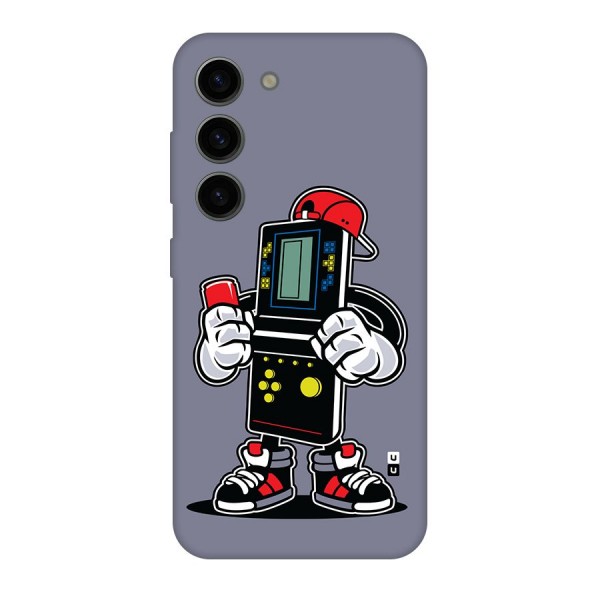 Retro Boy Back Case for Galaxy S23