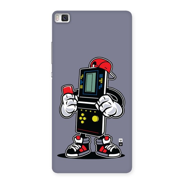 Retro Boy Back Case for Huawei P8