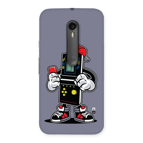 Retro Boy Back Case for Moto G Turbo