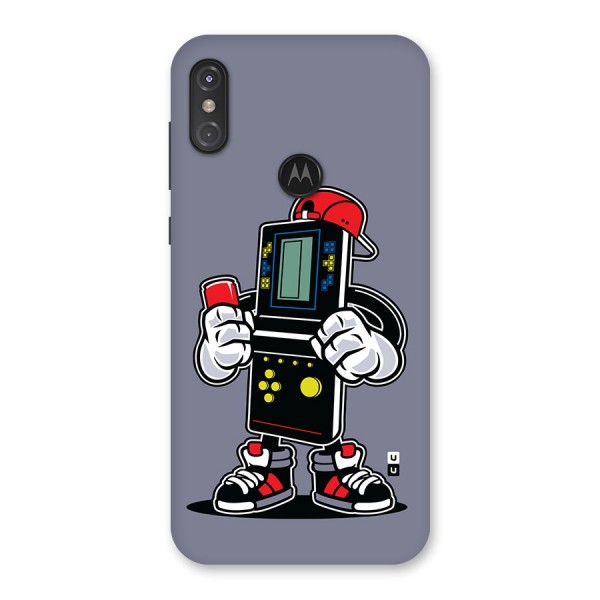 Retro Boy Back Case for Motorola One Power