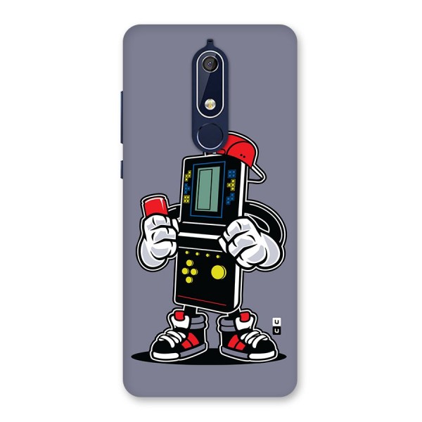 Retro Boy Back Case for Nokia 5.1