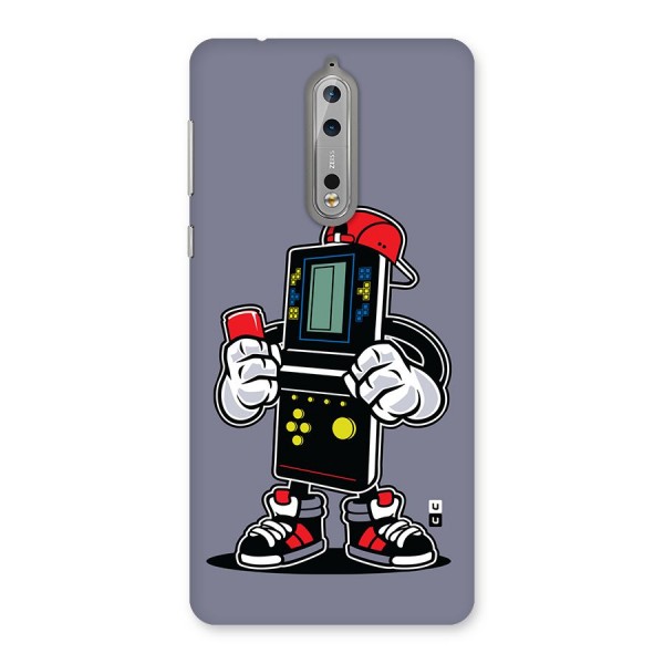 Retro Boy Back Case for Nokia 8