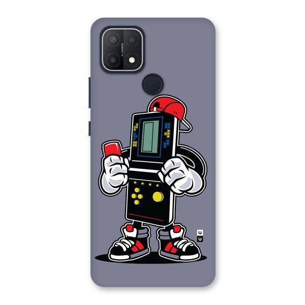 Retro Boy Back Case for Oppo A15