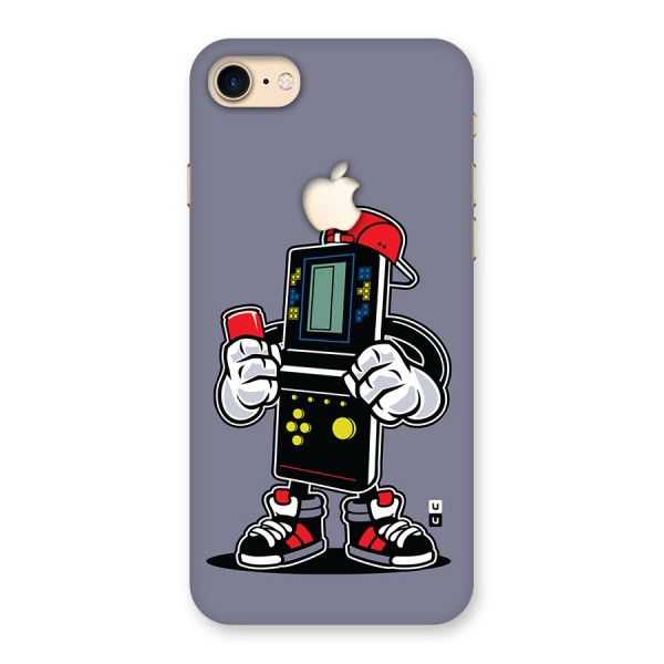 Retro Boy Back Case for iPhone 7 Apple Cut