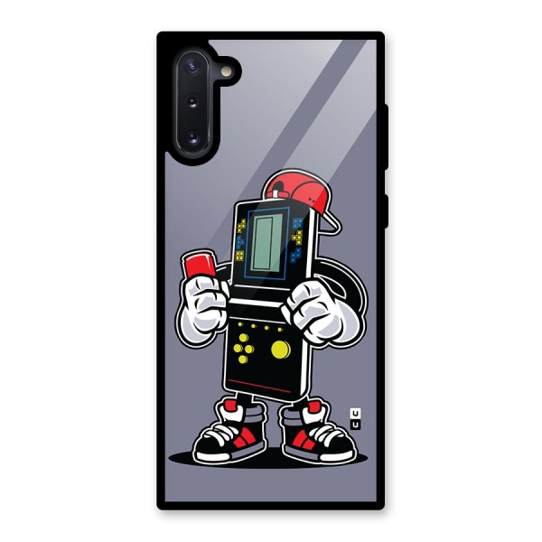 Retro Boy Glass Back Case for Galaxy Note 10