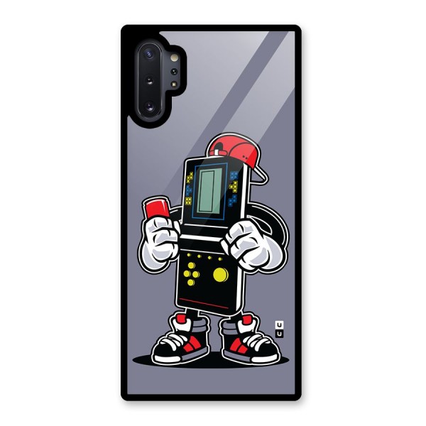 Retro Boy Glass Back Case for Galaxy Note 10 Plus