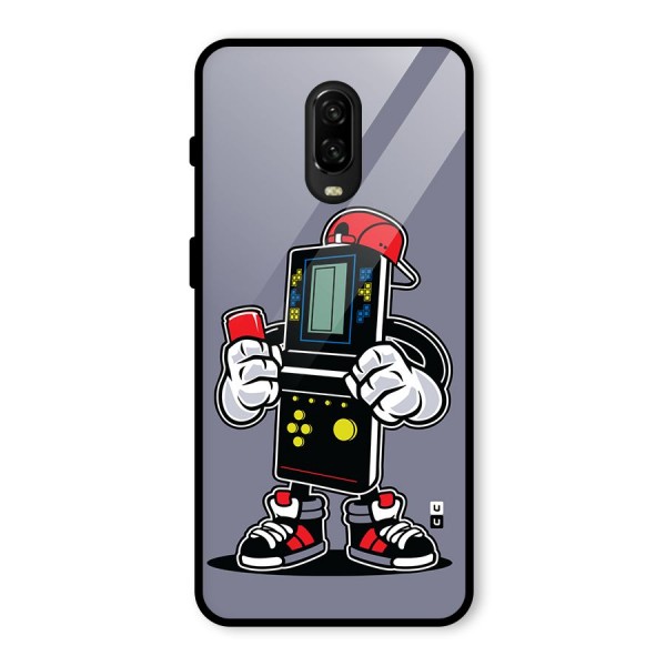 Retro Boy Glass Back Case for OnePlus 6T