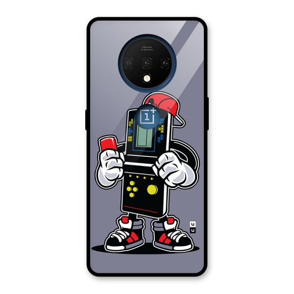 Retro Boy Glass Back Case for OnePlus 7T