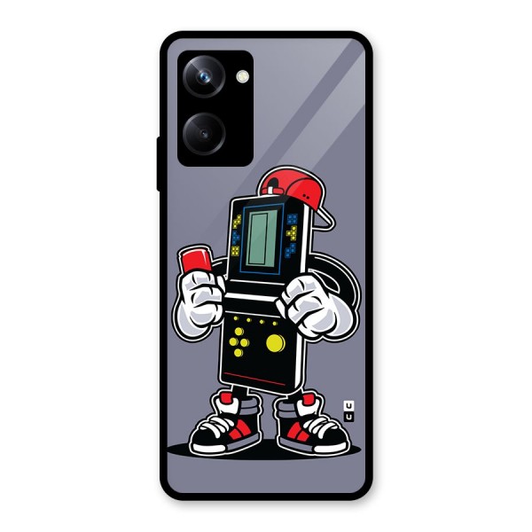 Retro Boy Glass Back Case for Realme 10 Pro