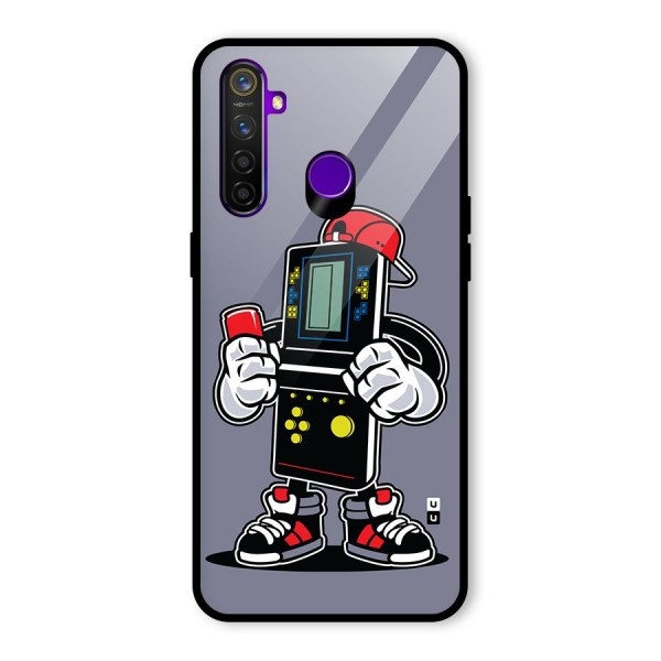 Retro Boy Glass Back Case for Realme 5 Pro