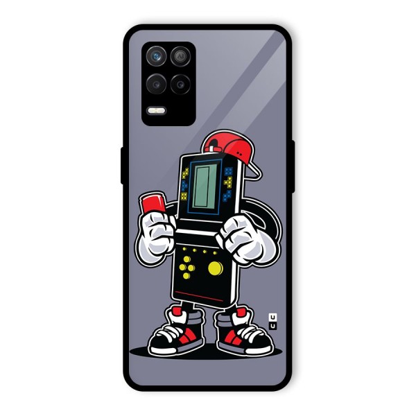 Retro Boy Glass Back Case for Realme 8 5G