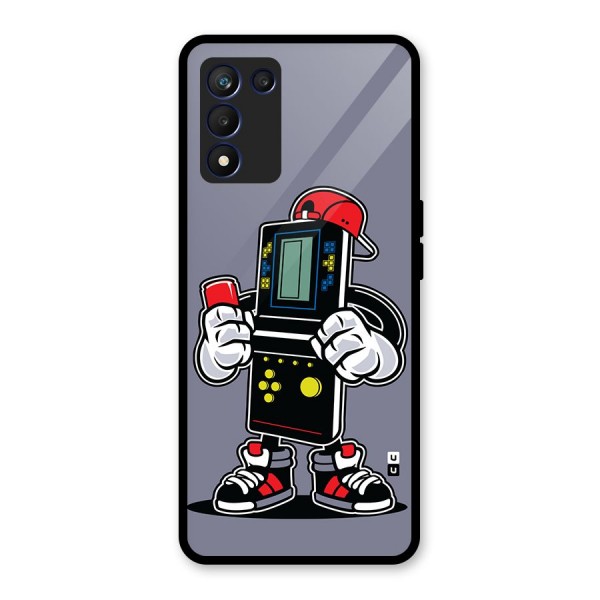 Retro Boy Glass Back Case for Realme 9 5G Speed