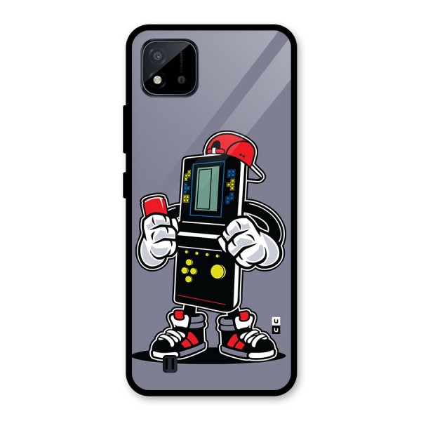 Retro Boy Glass Back Case for Realme C11 2021