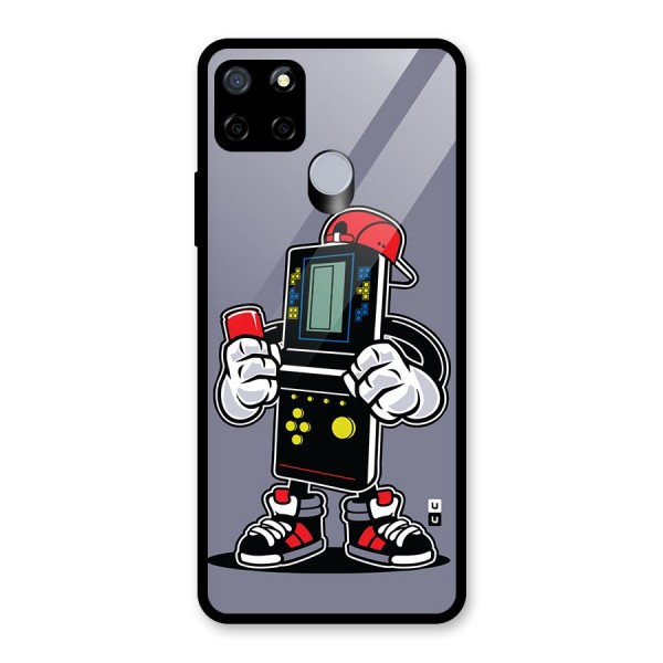 Retro Boy Glass Back Case for Realme C12