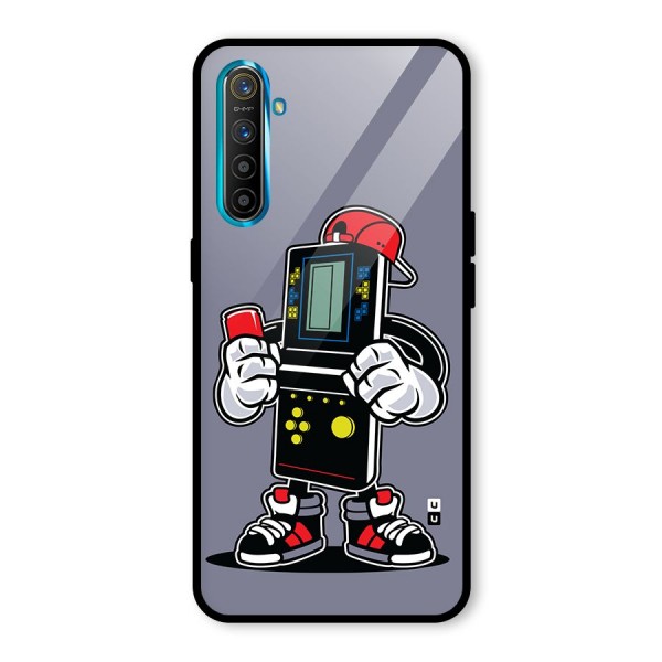 Retro Boy Glass Back Case for Realme X2